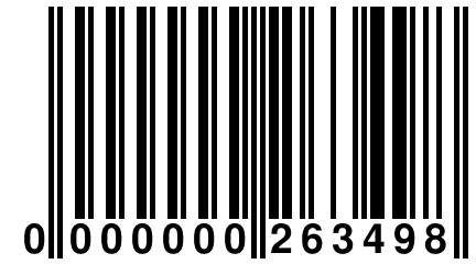 0 000000 263498