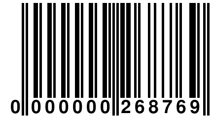 0 000000 268769