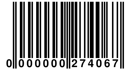 0 000000 274067