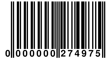 0 000000 274975