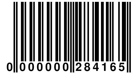 0 000000 284165