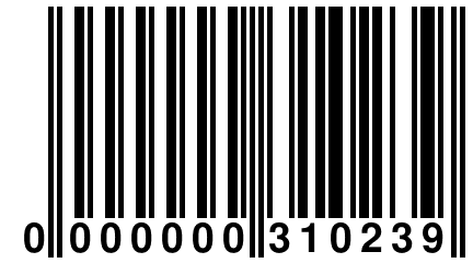 0 000000 310239