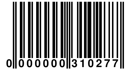 0 000000 310277