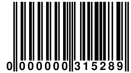 0 000000 315289