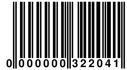 0 000000 322041