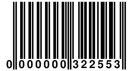 0 000000 322553