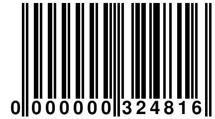 0 000000 324816