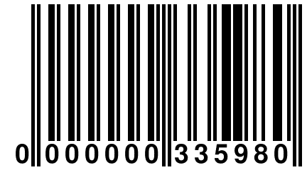 0 000000 335980