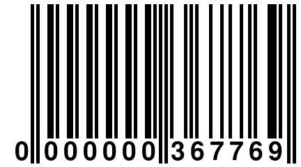 0 000000 367769