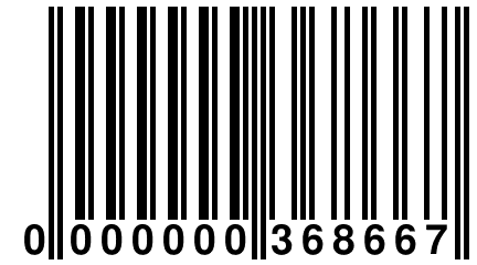 0 000000 368667