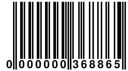 0 000000 368865