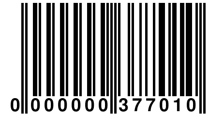 0 000000 377010