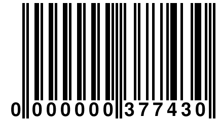 0 000000 377430