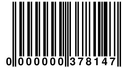 0 000000 378147