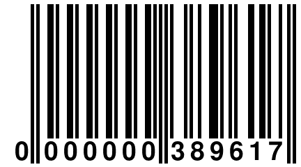 0 000000 389617