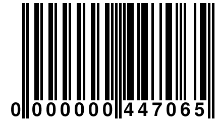 0 000000 447065