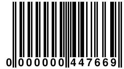 0 000000 447669