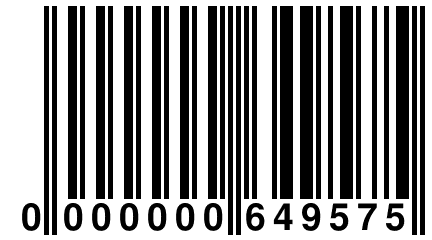 0 000000 649575