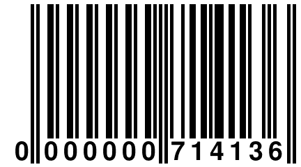 0 000000 714136