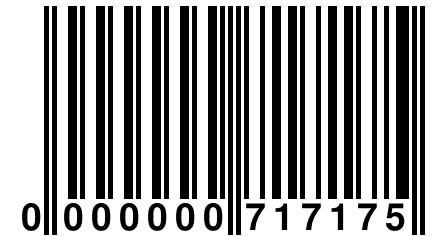 0 000000 717175