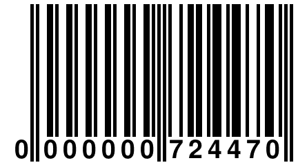 0 000000 724470