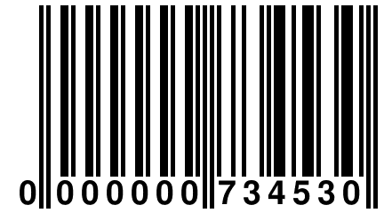 0 000000 734530