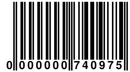 0 000000 740975