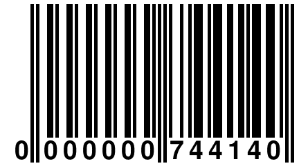 0 000000 744140