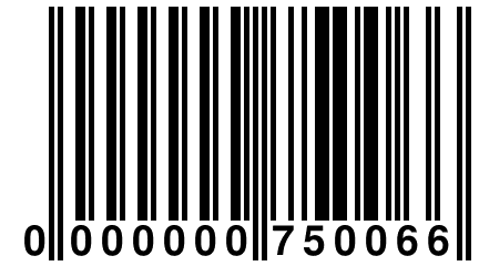 0 000000 750066