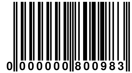 0 000000 800983