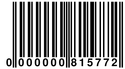 0 000000 815772