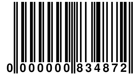 0 000000 834872