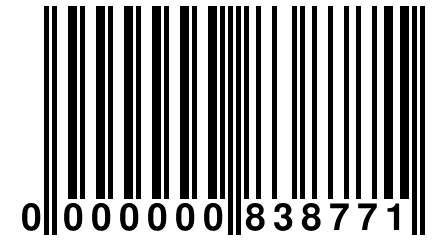 0 000000 838771