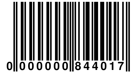 0 000000 844017