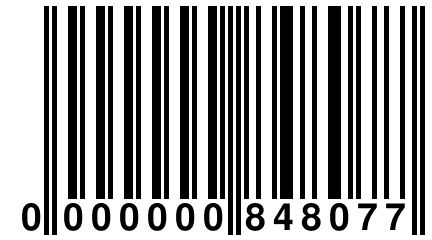 0 000000 848077