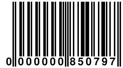 0 000000 850797