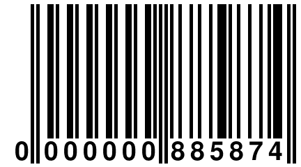 0 000000 885874