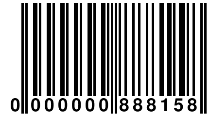 0 000000 888158