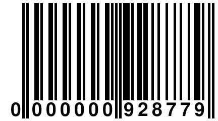 0 000000 928779