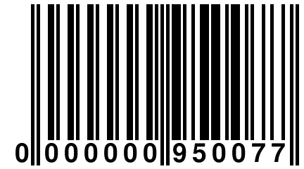 0 000000 950077