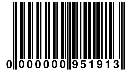 0 000000 951913