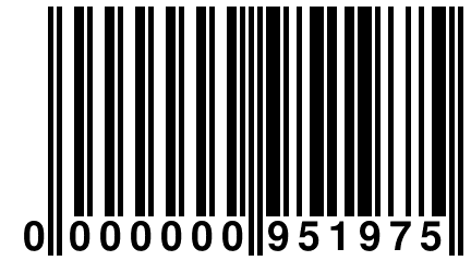 0 000000 951975