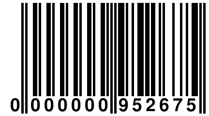 0 000000 952675