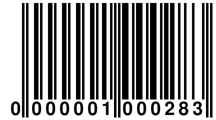 0 000001 000283