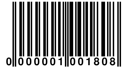 0 000001 001808