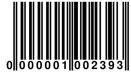 0 000001 002393