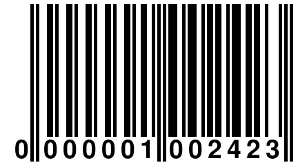 0 000001 002423