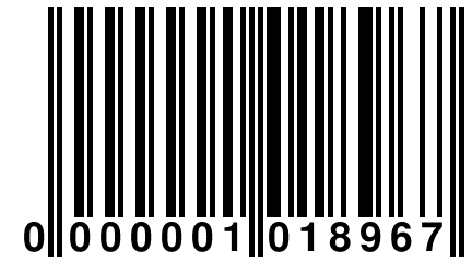 0 000001 018967