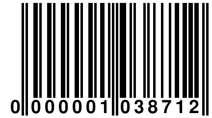 0 000001 038712