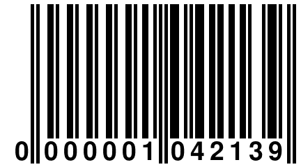 0 000001 042139